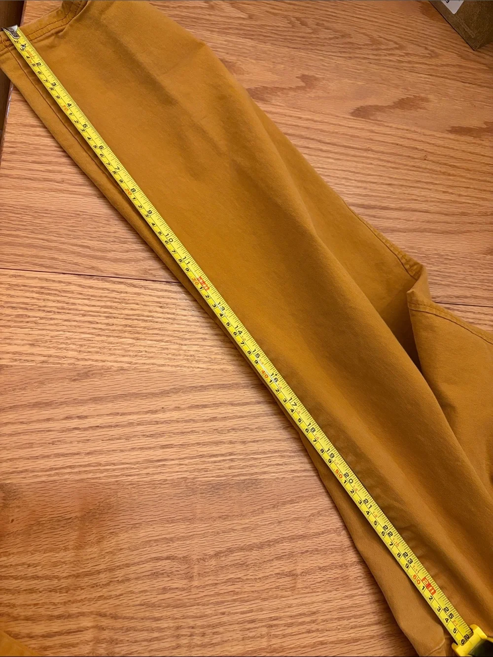 Old Navy Pumpkin Orange Pixie  Cotton Straight-Leg Pants